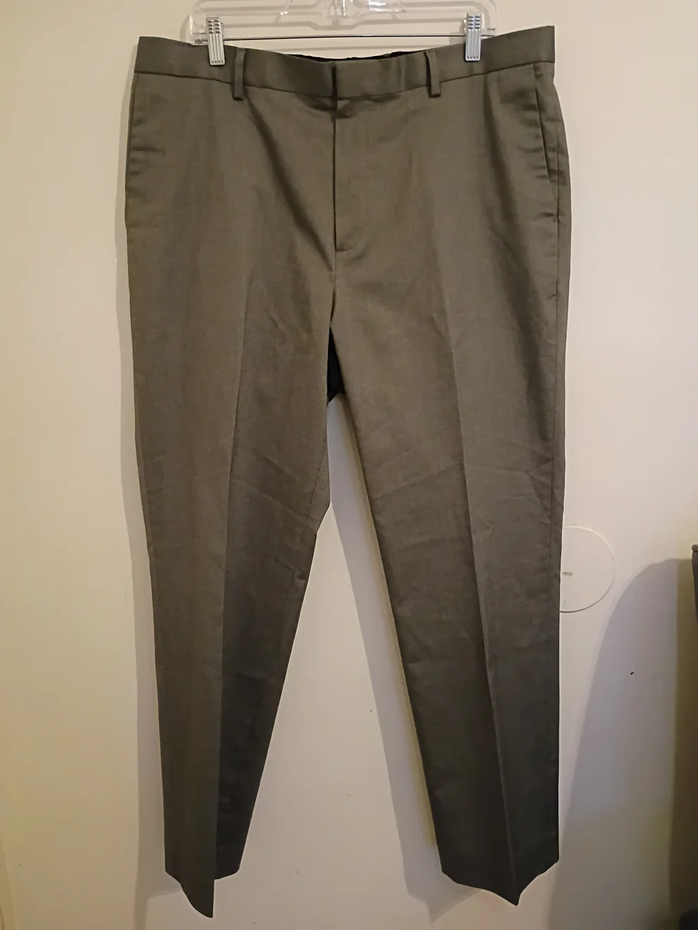 Banana Republic Men's‎ Gray Slim Fit Dress Pants Sz 38/32